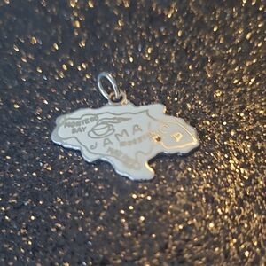 Jamaica Map Pendant Charm
